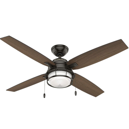 Ventilador de Techo Hunter 59214 con Control Remoto Bronce, 52''
