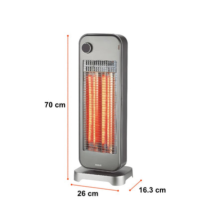 Calefactor RCA  RC-H3C de fibra de carbono