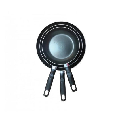 COMBO Batería Ekco 28824/92882 9 piezas Azul Marino + Juego de Sartenes T-Fal 125300 Inicia 20, 24, 30 cm