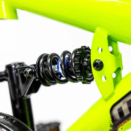 Bicicleta Mercurio Ztx Doble Suspensión Rodada 16 Verde