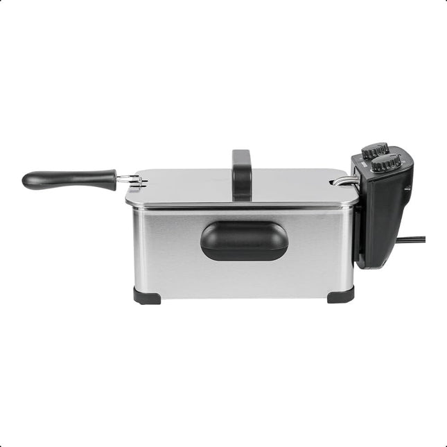 Freidora de inmersión Daewoo DDF-364 cap 3 Lts con control de temperatura potencia de 1700W