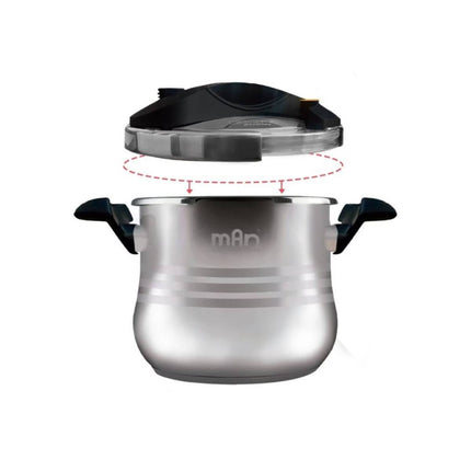 Olla de presión Man 7lts Acero Inox OP-3007