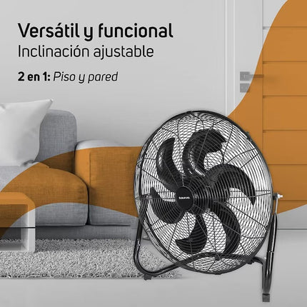 Ventilador de Piso Taurus FLASH 20 Pulgadas 3 Velocidades