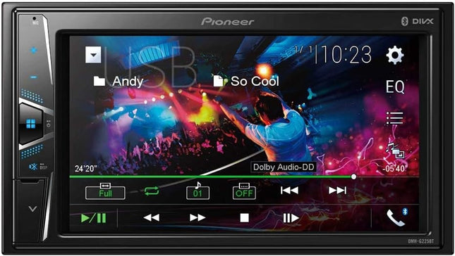 Auto Estéreo Pantalla Táctil Bluetooth DMH-G225BT Pioneer