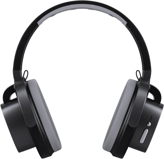 Audífonos Diadema Kaiser KHL-5504BK Bluetooth Recargables Airy Rubber con Extra Comfort y Micrófono Manos Libres Negro