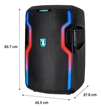 Bocina Kaiser ZXP-1703 15 Pulgadas 40w Negro