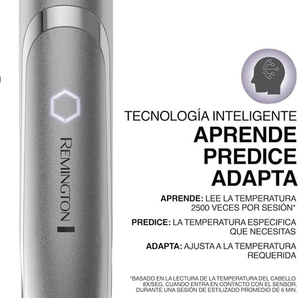 Plancha Alaciadora Remington S29A-110F Proluxe Color Gris