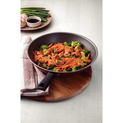 Wok Loreto Tramontina 27815688 Rojo 28 cm