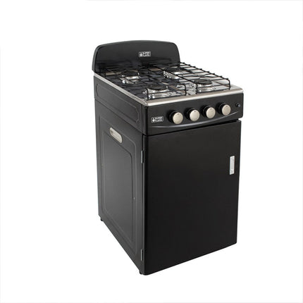 Parrilla de gas Super Flama ANA GAB con gabinete 4 Quemadores Negro