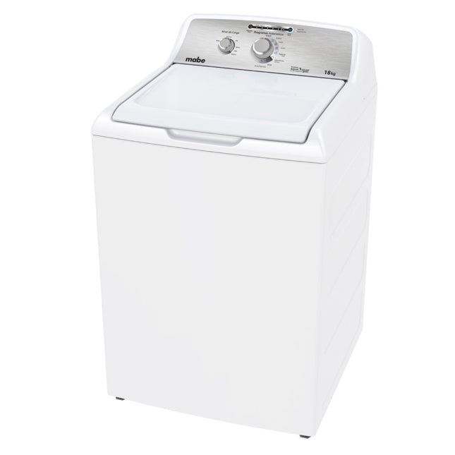 Lavadora Mabe LMA78112CBAB0Aqua Saver Green 18 kg Blanca