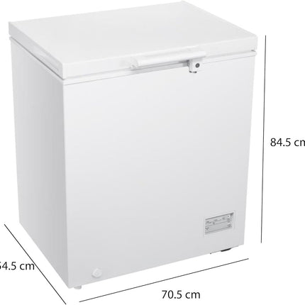Congelador White-westinghouse WWCCF05145LHWSD 5 Pies LED Manija y cerradura con llave Blanco