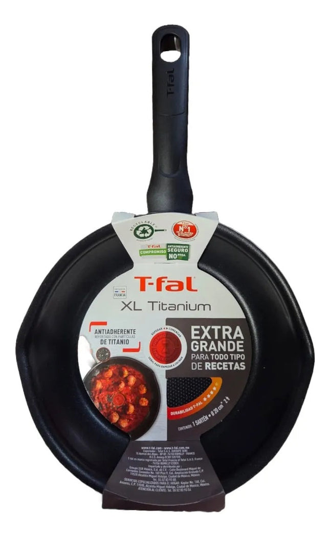 Sarten T-fal B4370283 Titanium 20cm Antihaderente Reforzado