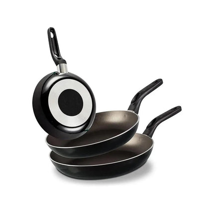 Sartenes Ekco 37239 20/24/30cm de 3 pzas 3.0MM Negro