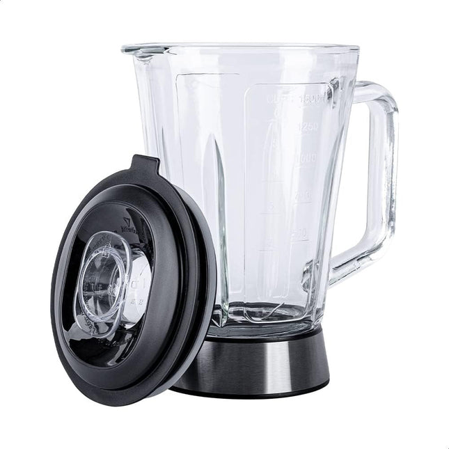 Licuadora Daewoo DBL-851G con molinillo 1.5 lts 2 vel + Pulse rompehielos 500W Negra