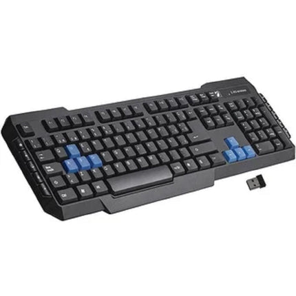 Teclado Mitzu 18-8393 Inalámbrico Green Leaf Multimedia 2.4G