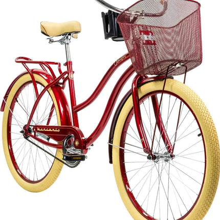 Bicicleta Mercurio Comfort Cruiser R26'' 24v Rojo