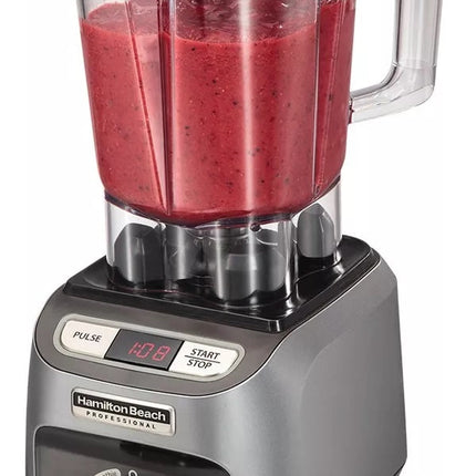 Licuadora Hamilton Beach Professional 58850 Vaso De Tritan Plata