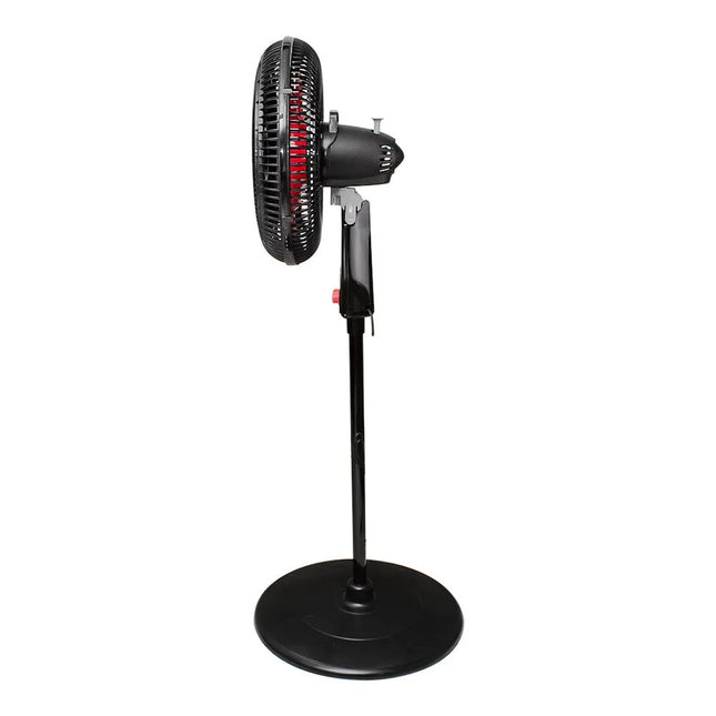 Ventilador T-Fal VE31A3X0 16 pulgadas Air Maxx negro con rojo