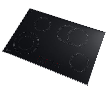 Parrilla  GE Profile PP930SMSS Vitrocerámica 76cm Vidrio Negro