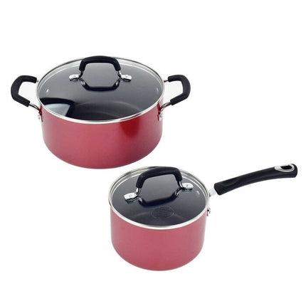 Batería de Cocina Tramontina 80106040 Style 12 Pzas Roja