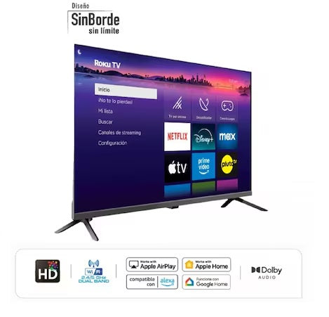 Pantalla Hyundai HYLED3257RIM Hd Smart Roku