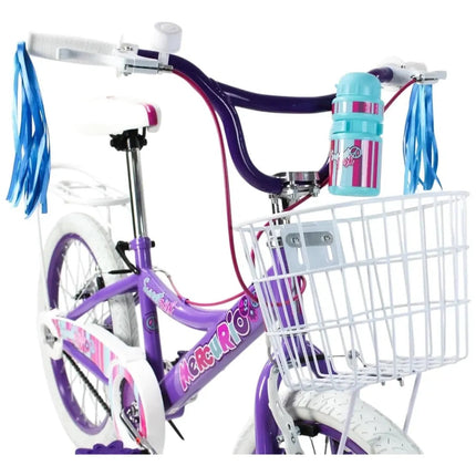 Bicicleta Mercurio Sweetgirl Rodada 20 Acero Cubrecadena Purpura