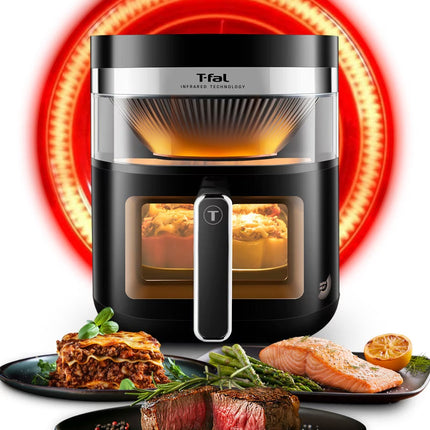 Freidora de aire T-Fal EY8328X0 con compartimento único Infrared 7 L