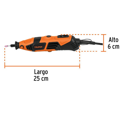 Herramienta rotativa profesional 150 W Truper MOTO-A2