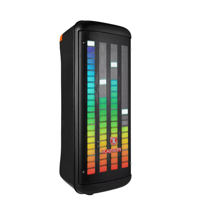 Bafle Kaizer Msa-0109 2x8'' 7200w Luz Ecualizador/micró