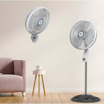 Ventilador Navia de Pedestal P16S2 de 3 Vel 2 en 1 de 16"