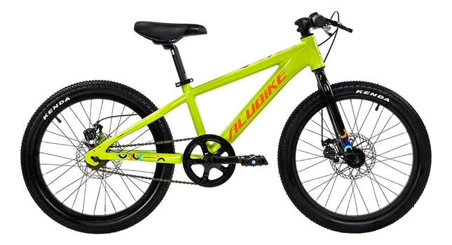 Alubike Sierra R 20 Mtb 1 Velocidad Frenos Disco 2026 Amarillo Unitalla
