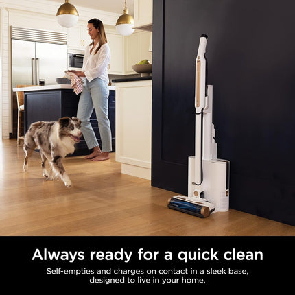 Aspiradora Inalámbrica Shark WS642AE con autovaciado Blanco