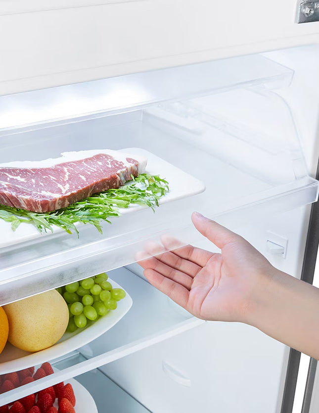 Refrigerador Hisense RT90N6WKX 9 Pies Gris