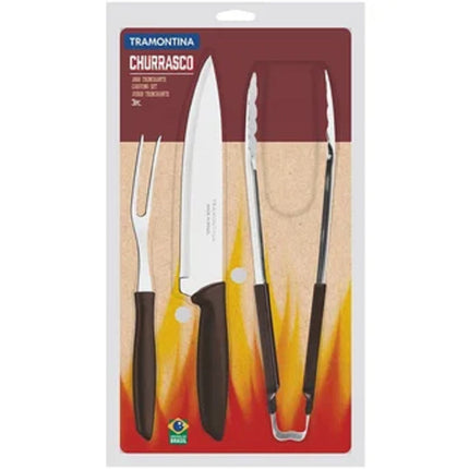 Kit Para asado Tramontina 3 piezas Plenus