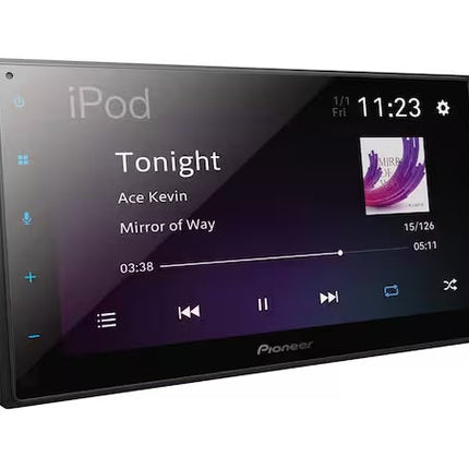 Autoestéreo Pioneer Multimedia sin CD DMH-A5450BT de 6.8" Bluetooth Negro