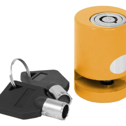 Candado De Moto P/disco R-1004 Basico Amarillo