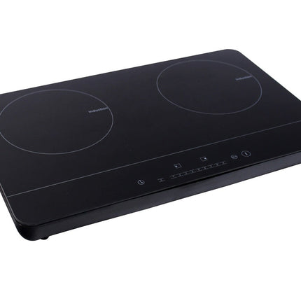 Parrilla de inducción 2Q-IN con cubierta de cristal templado color negro