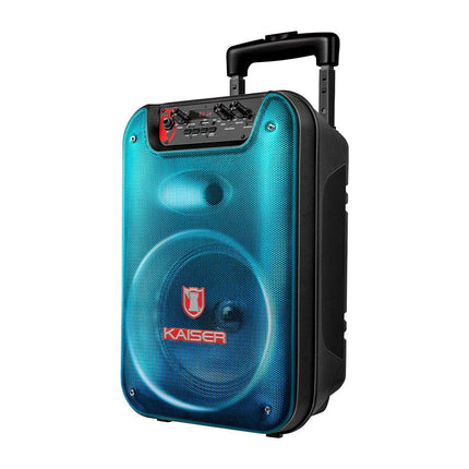 Bafle Portátil Kaiser KSW-3508 8 Pulgadas Luz Flama 20 W