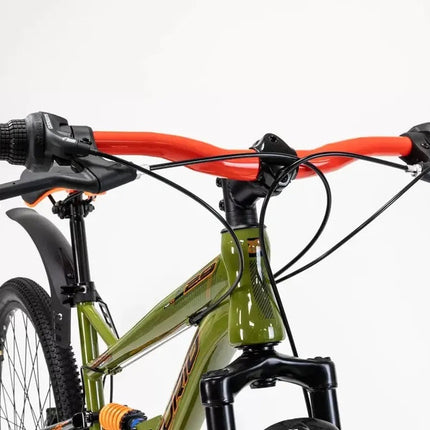 Bicicleta Mercurio Kaizer Dh 21 Velocidades Rodada 29 Color Verde Tamaño Del Cuadro M