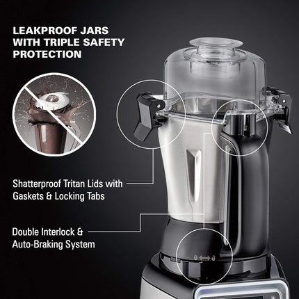 Licuadora Hamilton Beach 58770 DIGITAL 1400W INOX/Negro