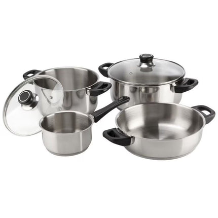 Batería Royal Magefesa 01BXROYAL06 de 6 Piezas Acero Inoxidable