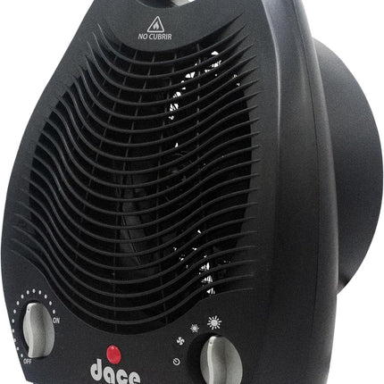 Calefactor Ventilador Dace CAEMRM04N Negro