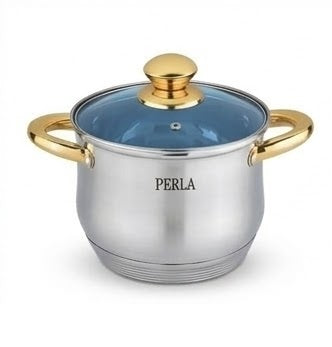Bateria de Cocina Perla S012GABRIELA 12 Piezas Acero Inox