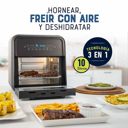 Súper freidora de aire Oster® CKSTAFOV3 4L Negra