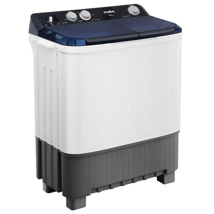 Lavadora Mabe LMDX3123HBAB 13KG Doble Tina Blanca