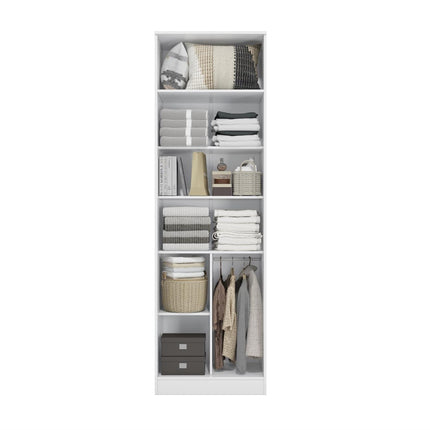 ROPERO KAPPESBERG N534 BR NG R DE 230 X 71 X 56CM BLANCO NOGUEIRA
