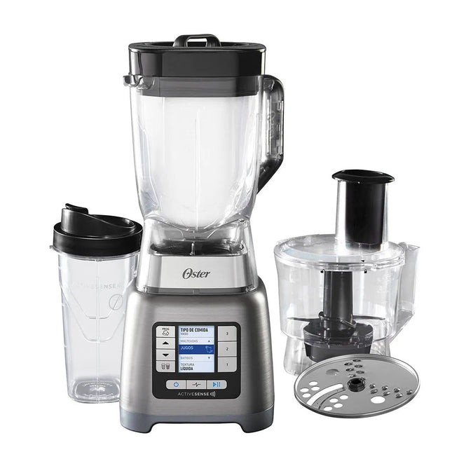 Licuadora Oster BLSTTDTNBGF ActiveSense™ con procesador de alimentos y Blend-N-Go