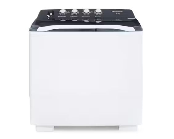 Lavadora Hisense Dos Tinas WSA2001P 20 kg Blanca