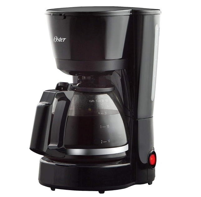 Cafetera Oster BVSTDC05 de 5 Tazas con Filtro Permanente Negro