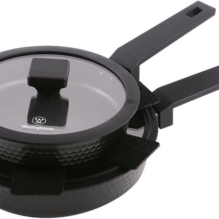 Batería de Cocina Westinghouse WCCS204105A Antiadherente de Aluminio Hammer 5 Piezas